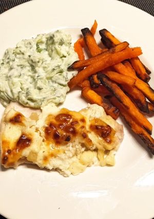 Ananászos csirkemell recept fotója