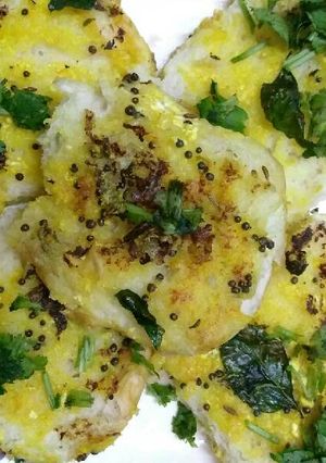 A picture of Bunokhla (Bun Dhokla).