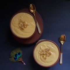 A picture of Taal or Palm Fruit Shrikhand.