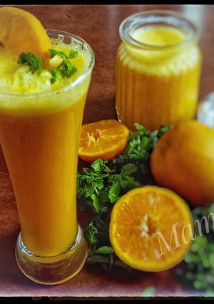 A picture of Fresh Orange 🍊 Juice.