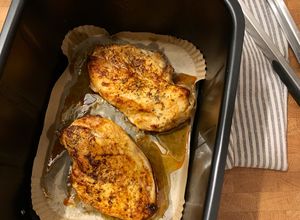 Une photo de ☆Blancs de Poulet hyper Moelleux à l’Airfryer☆