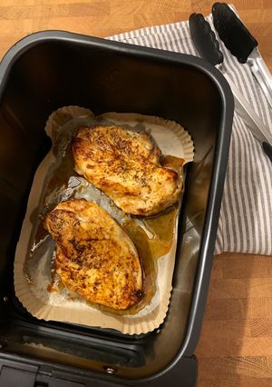 Une photo de ☆Blancs de Poulet hyper Moelleux à l’Airfryer☆