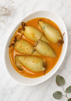 Foto resep Gulai cumi isi tahu (Gulai Cumi Bunting)