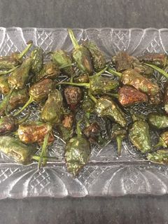Una foto de Pimientos de Padrón