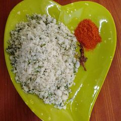 A picture of Danbu(grounded rice).