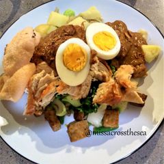 Indonesian Gado Gado A picture of Indonesian Gado Gado.