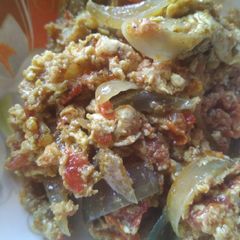 A picture of Egg sauce.