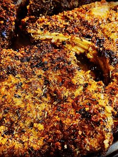 A picture of Italian Breaded Pork Chops.