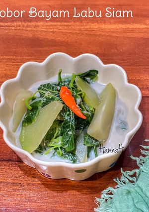 Foto resep Bobor Bayam Labu Siam