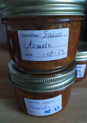 Une photo de Sauce tomates