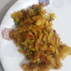 A picture of Cabbage stir fry.