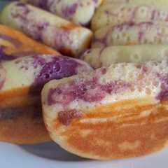 Foto resep Pukis Marmer Taro
