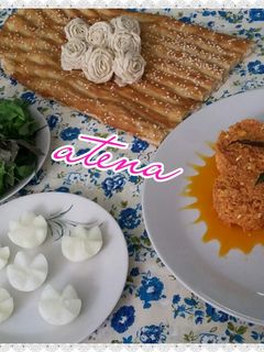 عکسی از دستور املت آتنا