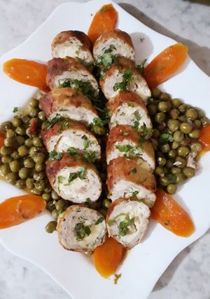 صورة لوصفة رولي بالدجاج