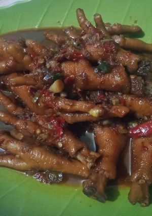 Foto resep Ceker pedas manis by Sherinps