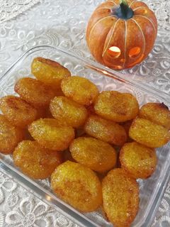 عکسی از دستور حلوای نشاسته مخصوص عروس
