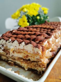 O poză a rețetei Tiramisu.
