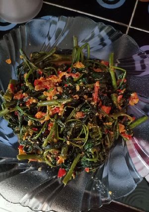 Foto resep Tumis pelecing kangkung