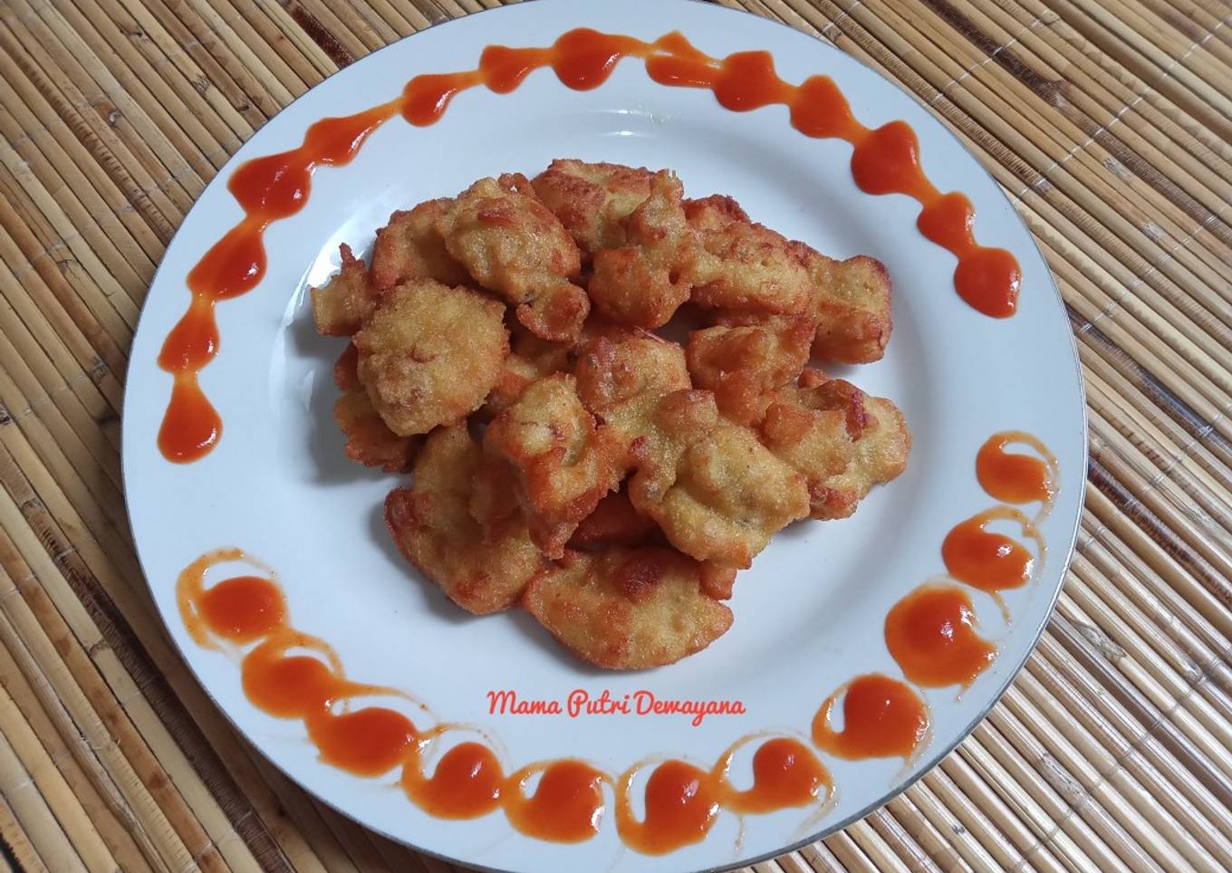 Ayam favorit dalam tepung
