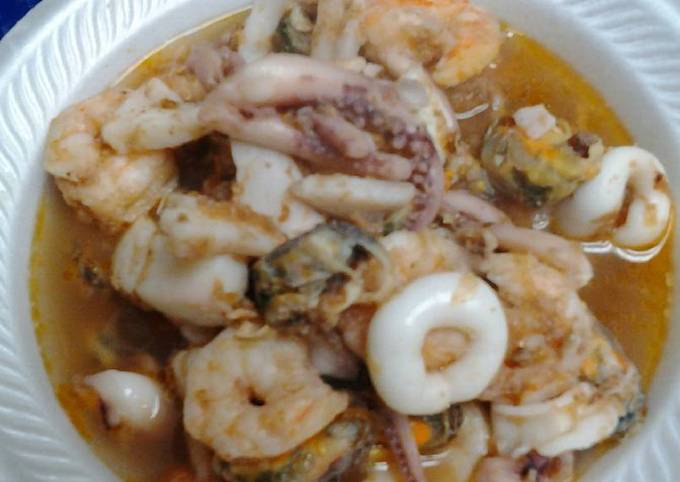 How to Make Quick Seafood soup with XO sauce