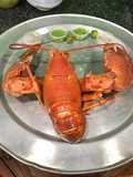 Tôm Alaska luộc nước dừa xiêm