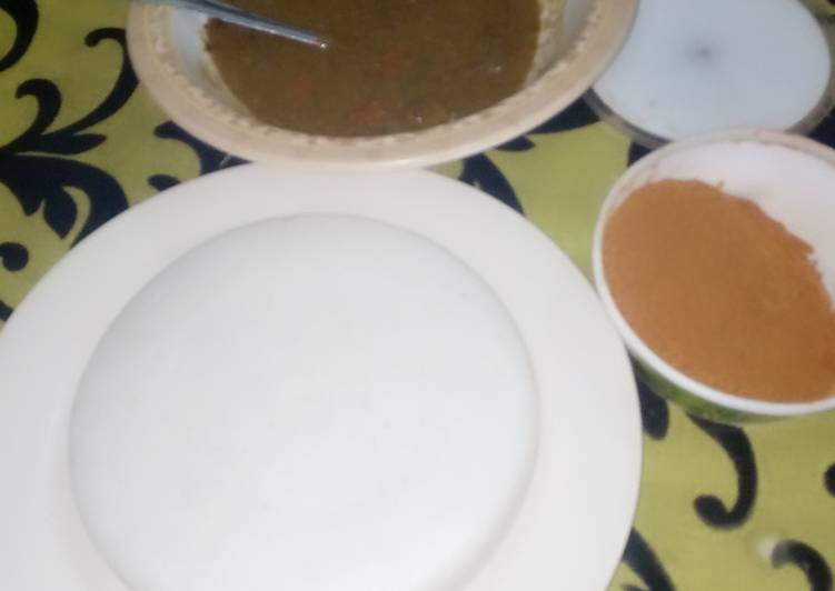 Steps to Prepare Perfect Tuwan masara miyar kuka da jayin daddawa Cooking Basics for Beginners