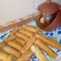 A picture of Nigerian Fish Roll.