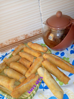A picture of Nigerian Fish Roll.