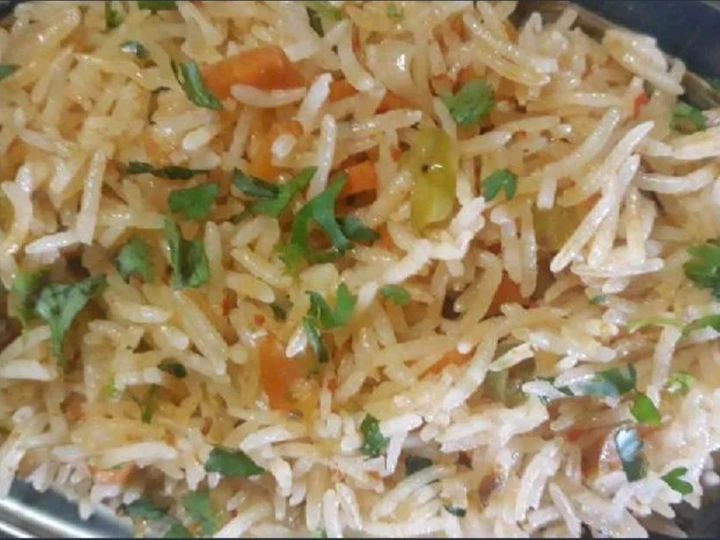 Easy Steps to Make Recipe Veg schezwan fried rice that is So Delicious, Appealing}
