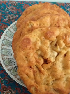 عکسی از دستور نون روغنی بسیارخوشمزه 😋🌸🌸