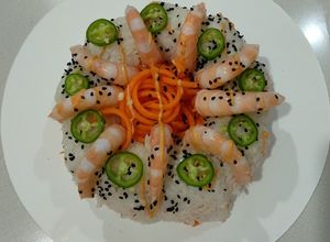 Una foto de Rosca de sushi