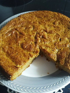Una foto de Bizcocho de higos y harina de avena