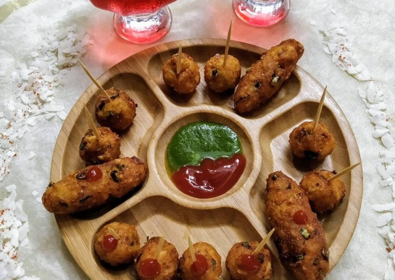 Poha cutlets