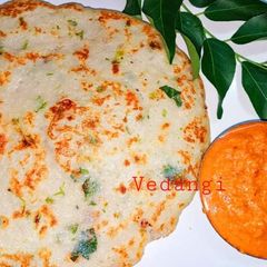 Poha, Rava& Moong Dal Dosa A picture of Poha, Rava& Moong Dal Dosa.