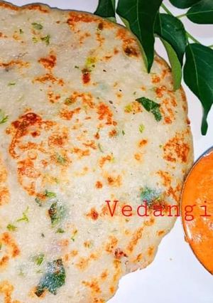 A picture of Poha, Rava& Moong Dal Dosa.