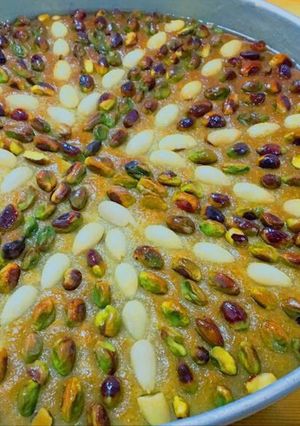 صورة لوصفة هريسة نبكية طعم خيال 😍