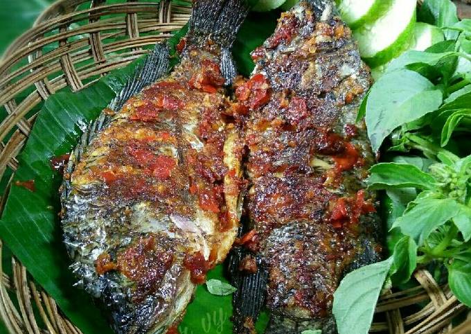 Resep IKAN BAKAR Pedas Manis oleh dapurVY Cookpad