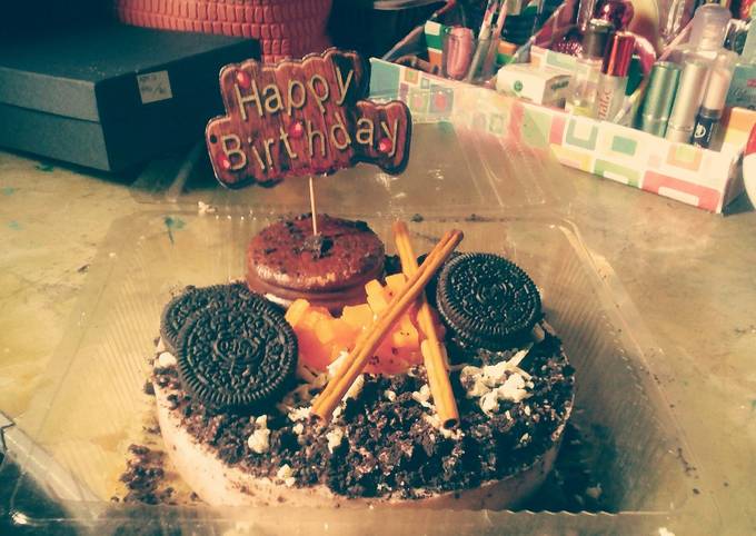 Puding birthday coffee oreo