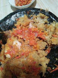 Foto resep Ayam crispy sambel geprek