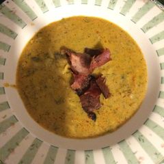 A picture of Hungarian Mushroom Soup.