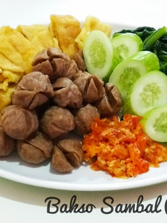 Foto resep Bakso Sambal Penyet