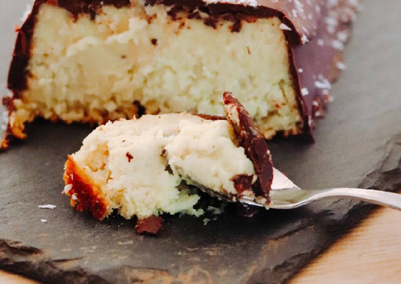 Flan coco vegan façon bounty