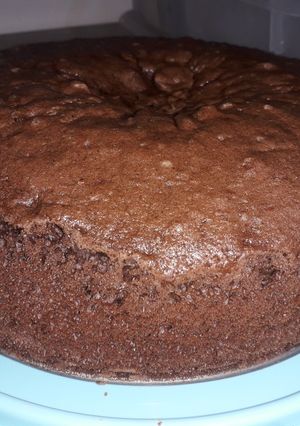 Una foto de Bizcochuelo de chocolate