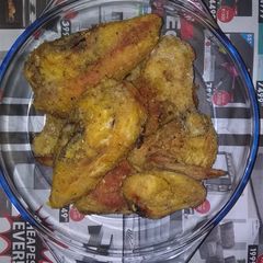 A picture of Oven grilled crispy chicken.