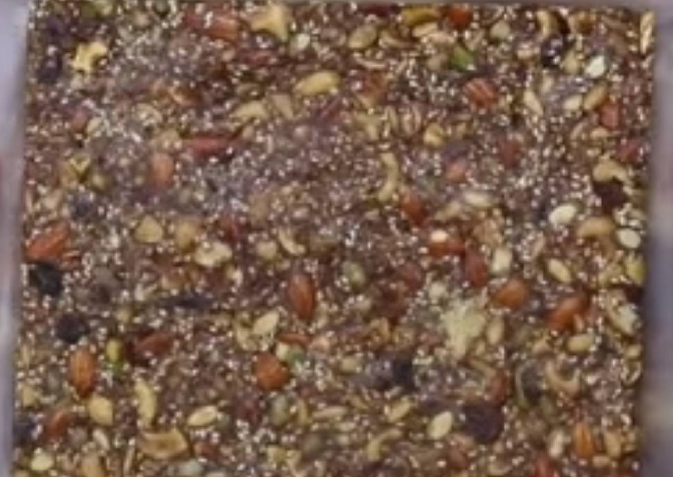 Dry fruit-dates chikki