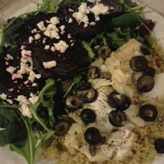 A picture of Roasted beet salad.