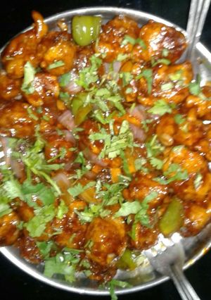 A picture of Soya Chilli.
