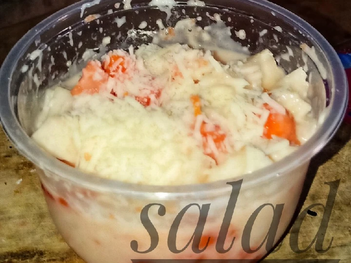 Langkah Mudah untuk Membuat Resep  Salad simple yang Sempurna, Bisa Manjain Lidah