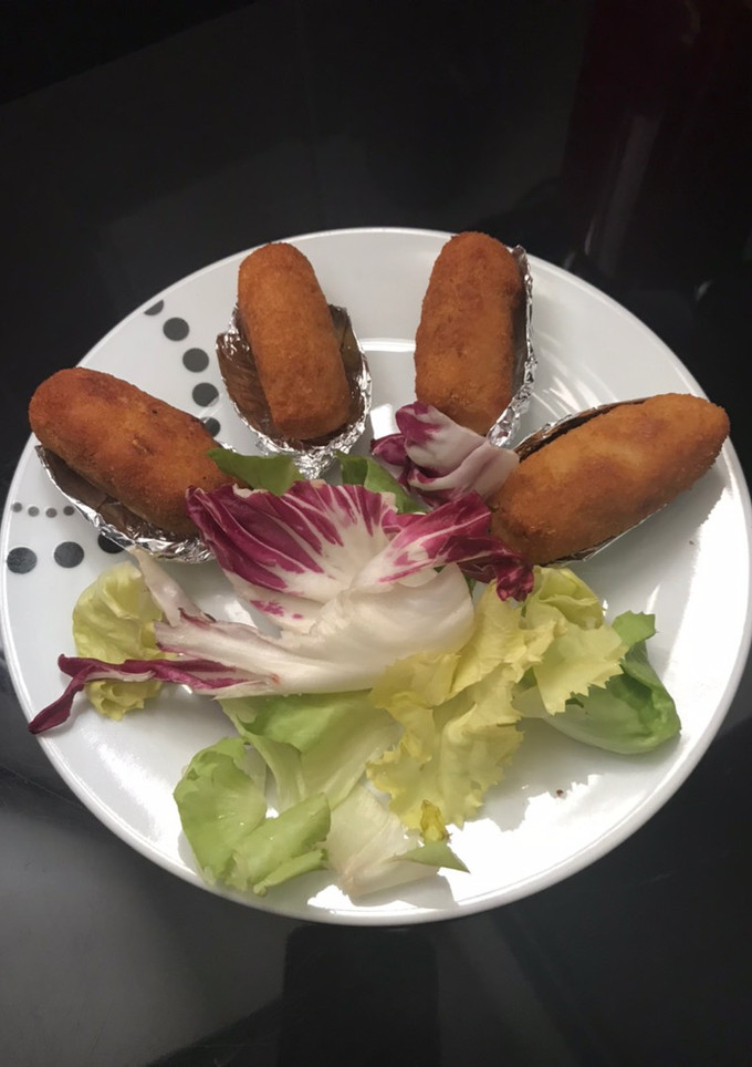 Una foto de Croquetas caseras de pollo 🐤