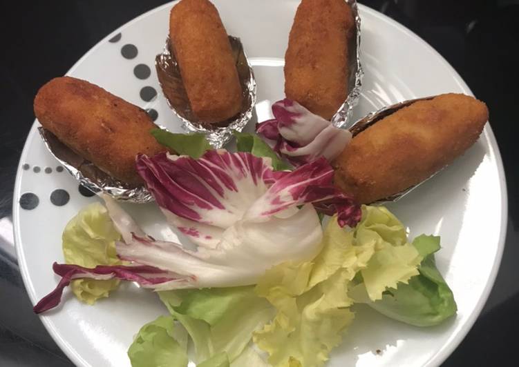 Croquetas caseras de pollo 🐤